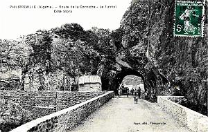 PHILIPPEVILLE - ROUTE DE LA CORNICHE